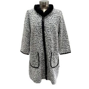 Sion Women’s Faux Fur Shacket Coat Size Large